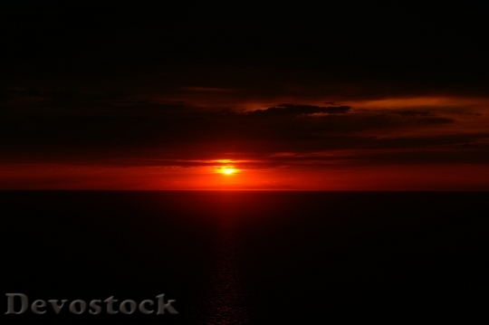 Devostock Sunset Twilight Horizon 944774