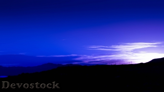 Devostock Sunset Utah Landscape Usa