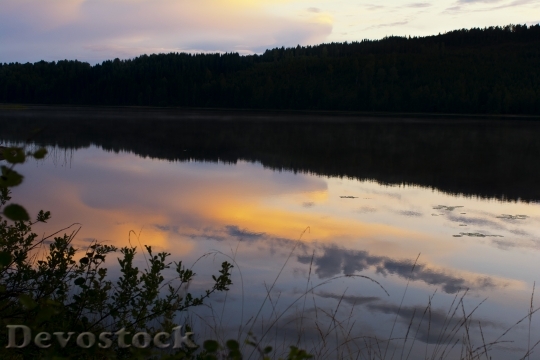 Devostock Sweden More Sunset Landscape