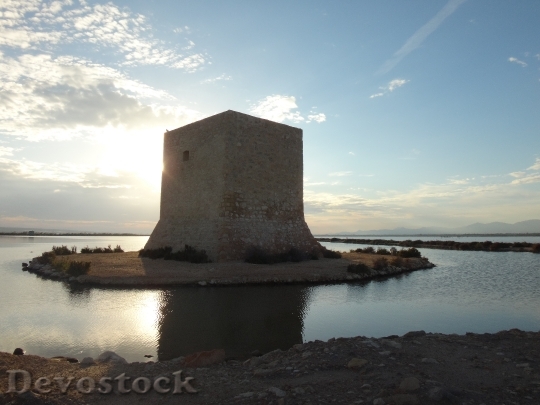 Devostock Water Saltworks Sunset Tower