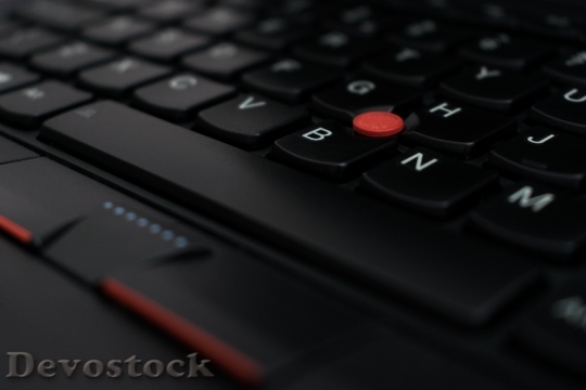 Devostock Laptop keyboard with trackpoint