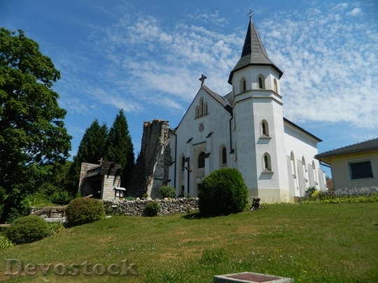 Devostock Old famous church Christianity  (338)