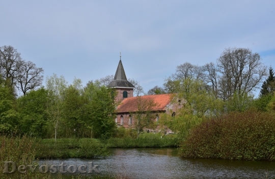 Devostock Old famous church Christianity  (412)
