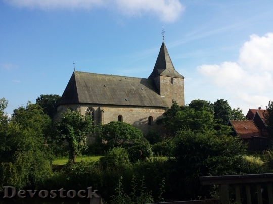 Devostock Old famous church Christianity  (48)