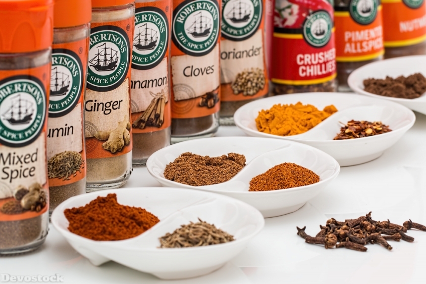 Devostock spices-flavorings-seasoning-food