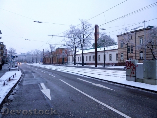 Devostock Winter cold snow  (121)