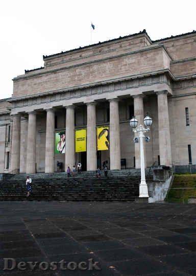 Devostock Auckland War Memorial Museum front entrance