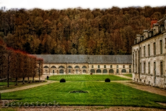 Devostock Abbey France Ancient French