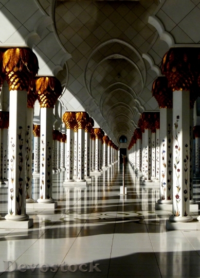 Devostock Abu Dhabi Mosque Building
