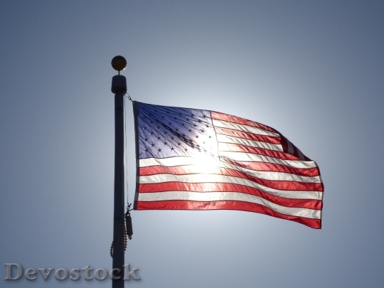 Devostock America Flag Usa Patriotic
