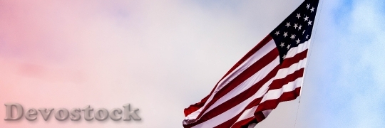Devostock America Memorial Day Flag