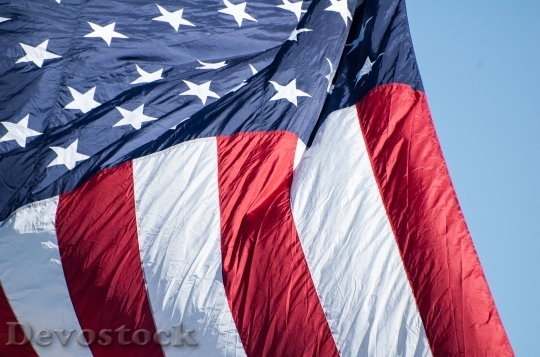 Devostock American Flag Flag Flag