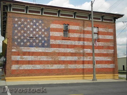 Devostock American Flag Old Glory