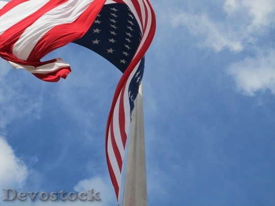 Devostock American Flag Patriotism 372879