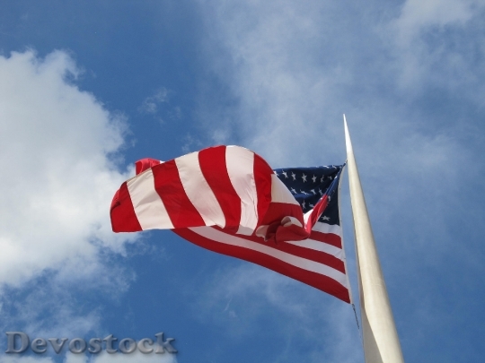 Devostock American Flag Patriotism 373295
