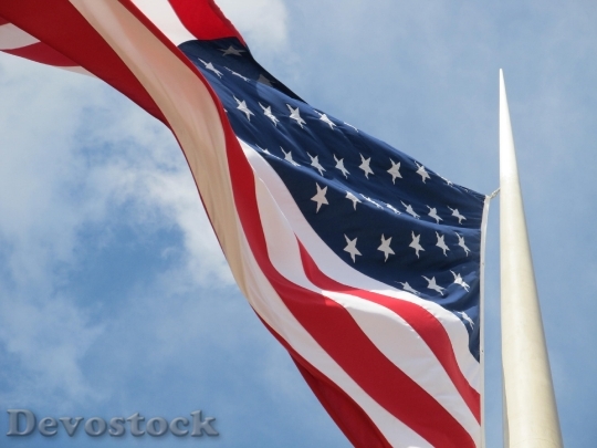 Devostock American Flag Patriotism 373361