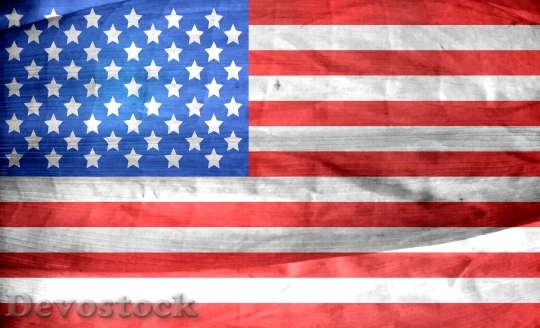 Devostock American Flag Usa United 1
