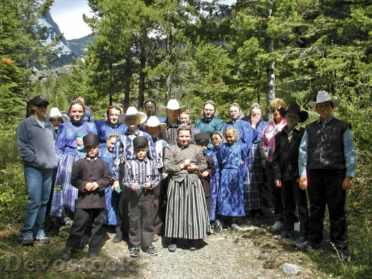 Devostock Amish People Persons Religion
