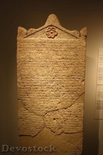 Devostock Ancient Inscription Israel Culture