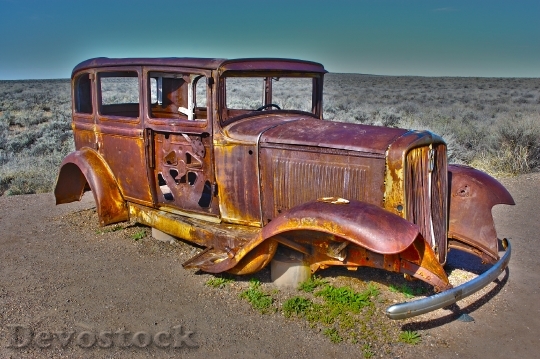 Devostock Antique Car American Car