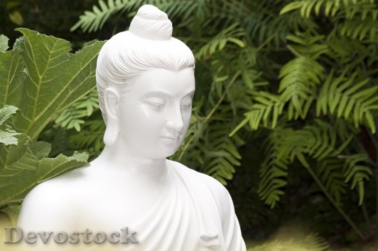 Devostock Art Asia Buddha Sculpture 3