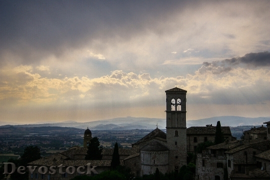 Devostock Assisi Italy Church Tuscany