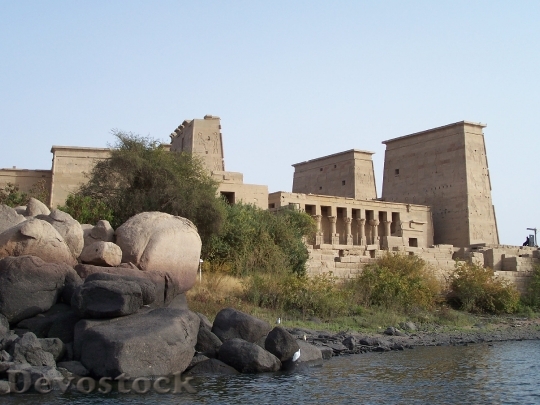 Devostock Aswan Egypt Architecture Ancient