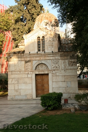 Devostock Athens Greece Church Architecture