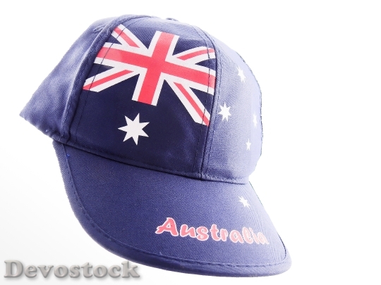 Devostock Australia Flag Cap Capie