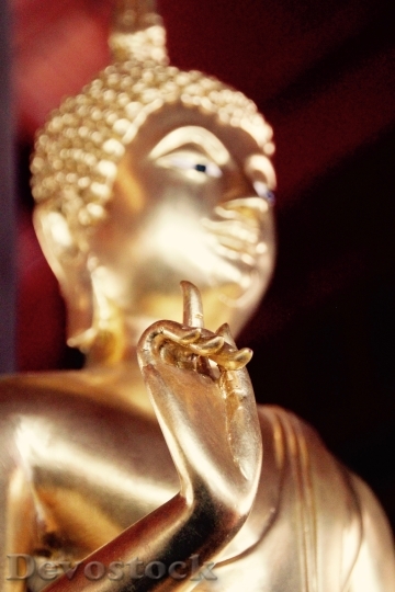 Devostock Bangkok Buddha Gold Meditation 16