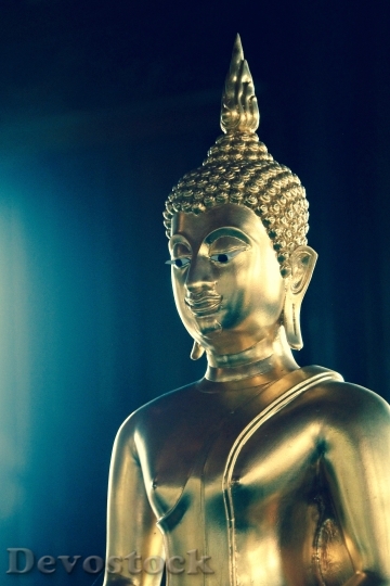 Devostock Bangkok Buddha Gold Meditation 6