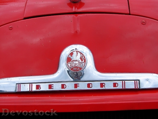 Devostock Bedford Car Old Vintage
