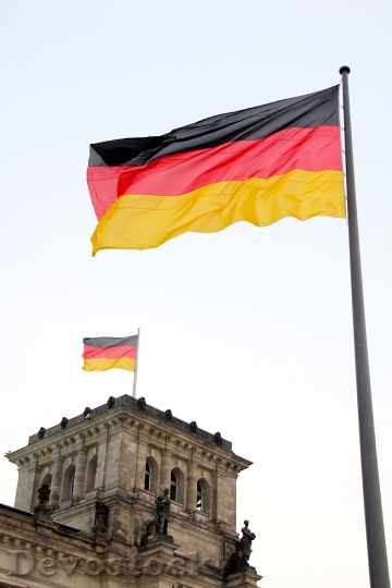 Devostock Berlin Flag Germany Flutter