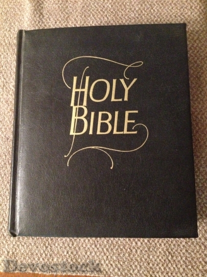 Devostock Bible Holy Scripture Book