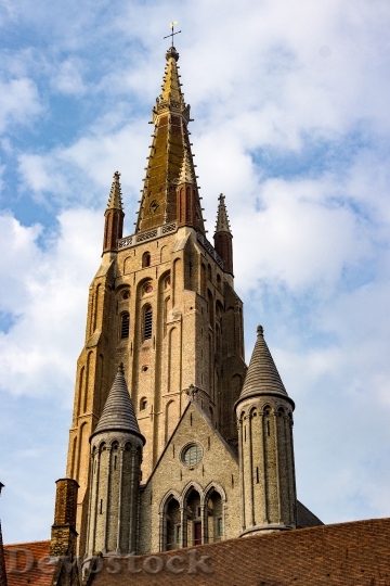 Devostock Bruges Church Unesco World