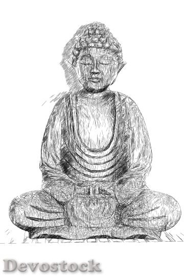 Devostock Buddha Buddhism Statue Religion 3