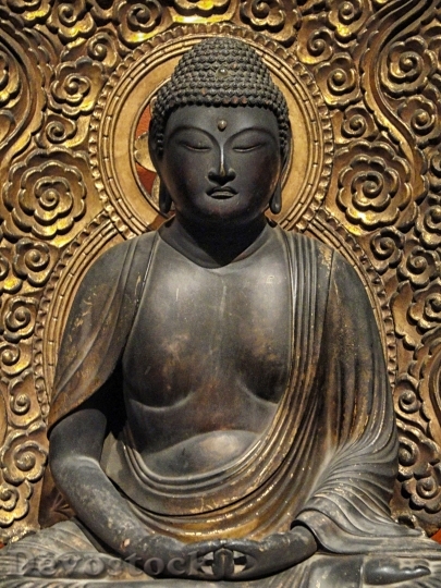 Devostock Buddha Japan Japanese 17th