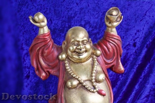 Devostock Buddha Laughing Sculpture Fig 1