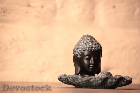 Devostock Buddha Statue Figurine Carving
