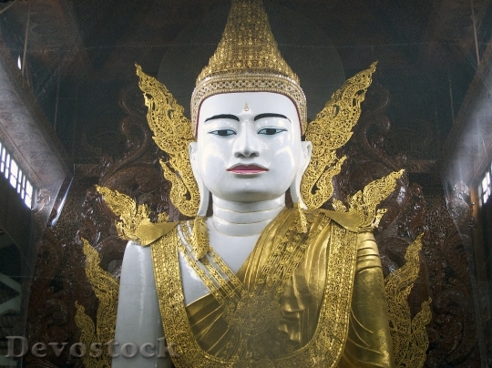 Devostock Buddha Statue Religion Temple