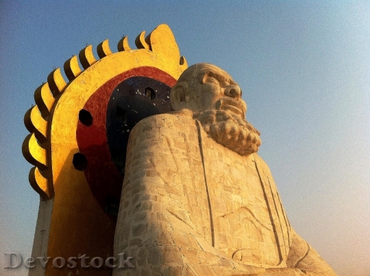 Devostock Buddha Statue Stone China