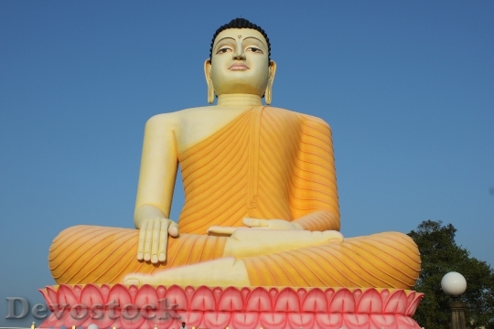Devostock Buddha Temple Sri Lanka