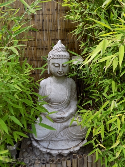 Devostock Buddha Zen Buddhism Stone 0