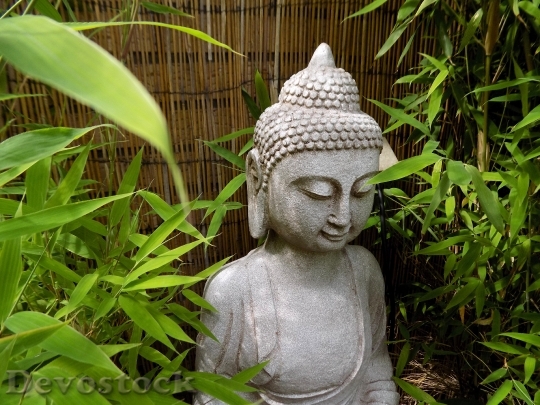Devostock Buddha Zen Buddhism Stone 2