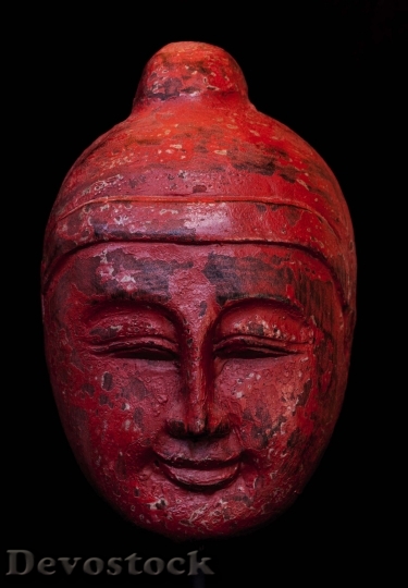 Devostock Buddhism Buddha Mask Eastern