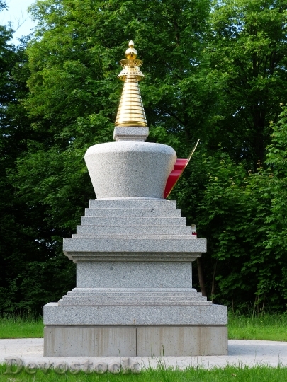 Devostock Buddhist Stupa Stupa Buddhism 0