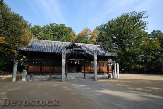 Devostock Building Religion Shinto Shrine