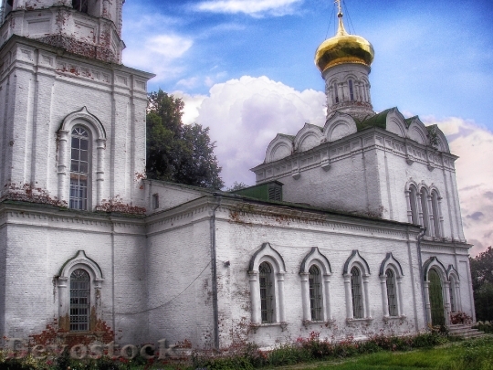 Devostock Buzharovo Russia Church Sky