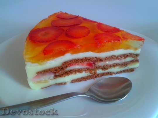 Devostock Cake Dessert Sweet Dish