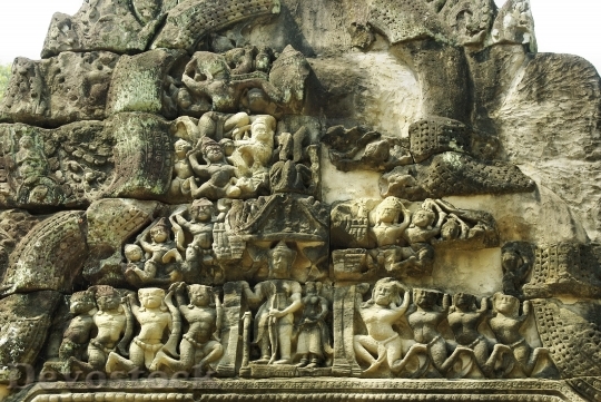 Devostock Cambodia Angkor Temple Bayon 3